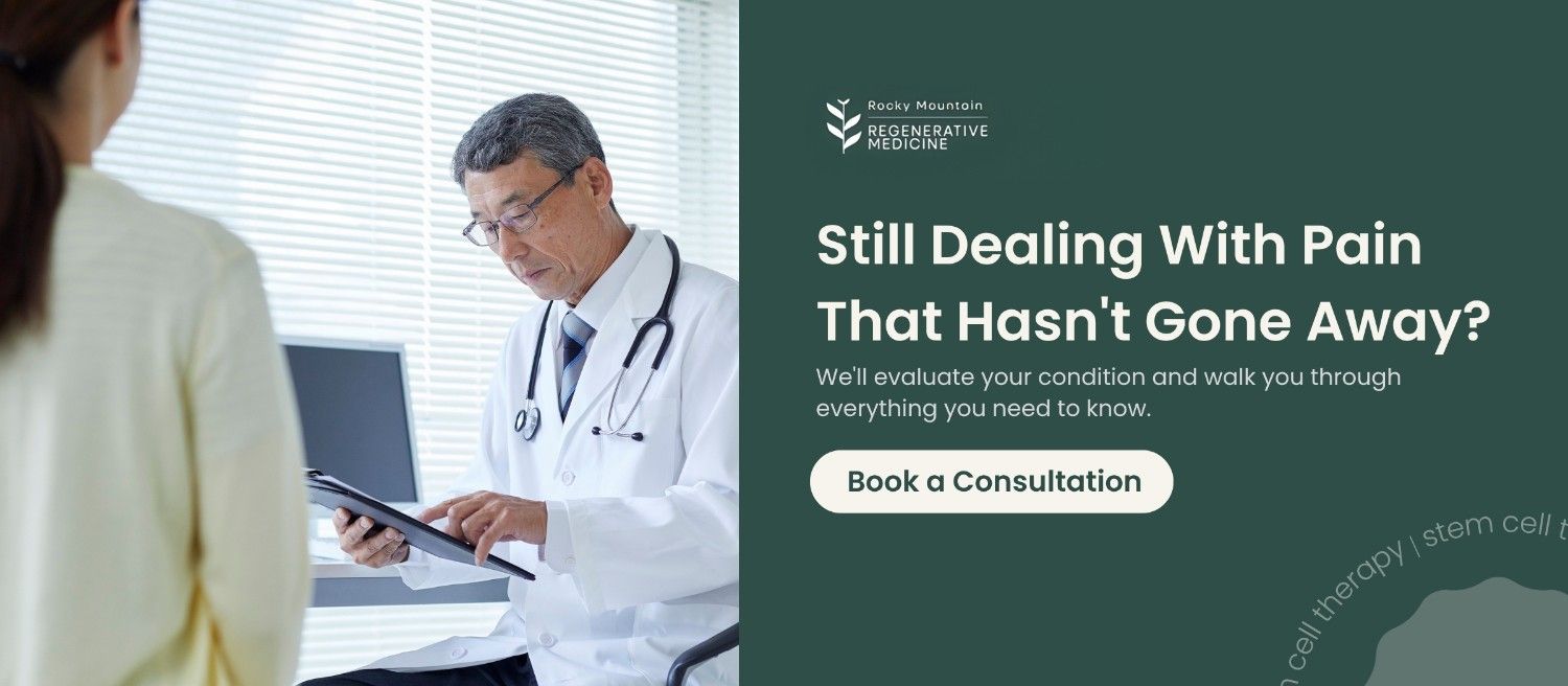 Still dealing with pain that hasn't gone away