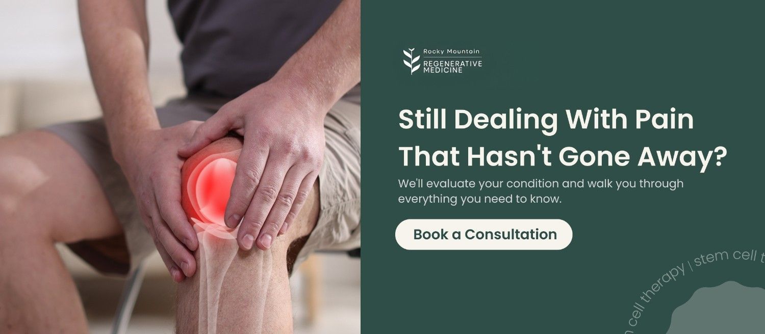 Still dealing with pain that hasn't gone away